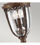Standing garden lamps - Elstead ENGLISH BRIDLE Outdoor Standing E14 3x60W IP44 Brown FE-EB4-M-BRB. - product 3