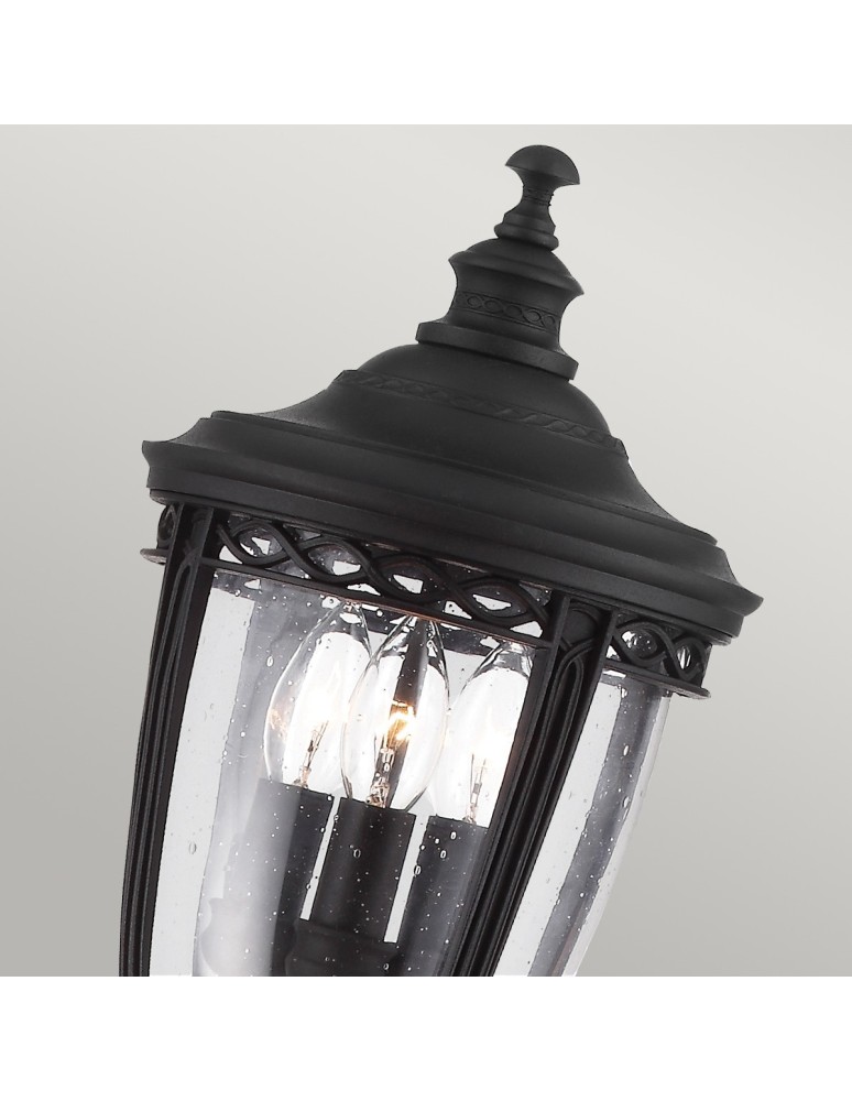 Standing garden lamps - Elstead ENGLISH BRIDLE Outdoor Standing E14 3x60W IP44 Black FE-EB4-M-BLK - product kolory-swiatla.pl 2