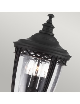 Elstead ENGLISH BRIDLE Stojąca Zewnętrzna E14 3x60W IP44 Czarny FE-EB4-M-BLK - produkt 2