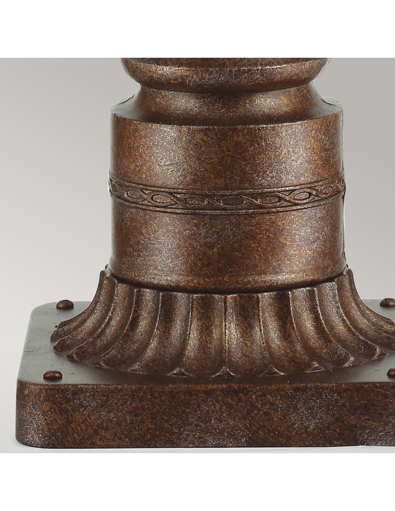 Standing garden lamps - Elstead ENGLISH BRIDLE Outdoor Standing E14 3x60W IP44 Brown FE-EB3-M-BRB. - product kolory-swiatla.pl 4