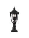 Elstead ENGLISH BRIDLE Stojąca Zewnętrzna E14 3x60W IP44 Czarny FE-EB3-M-BLK