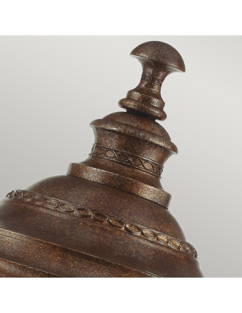 Standing garden lamps - Elstead ENGLISH BRIDLE Outdoor Standing E14 3x60W IP44 Brown FE-EB3-L-BRB - product kolory-swiatla.pl 2