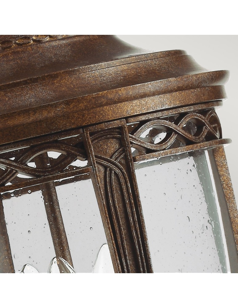 Standing garden lamps - Elstead ENGLISH BRIDLE Outdoor Standing E14 3x60W IP44 Brown FE-EB3-L-BRB - product kolory-swiatla.pl 3