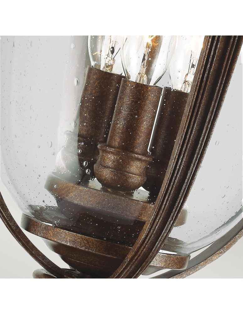 Standing garden lamps - Elstead ENGLISH BRIDLE Outdoor Standing E14 3x60W IP44 Brown FE-EB3-L-BRB - product kolory-swiatla.pl 4