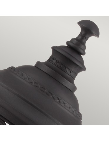 Elstead ENGLISH BRIDLE Outdoor Standing E14 3x60W IP44 Black FE-EB3-L-BLK - product 2