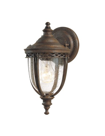 Elstead ENGLISH BRIDLE Wall lamp E27 1x60W IP44 Brown FE-EB2-S-BRB
