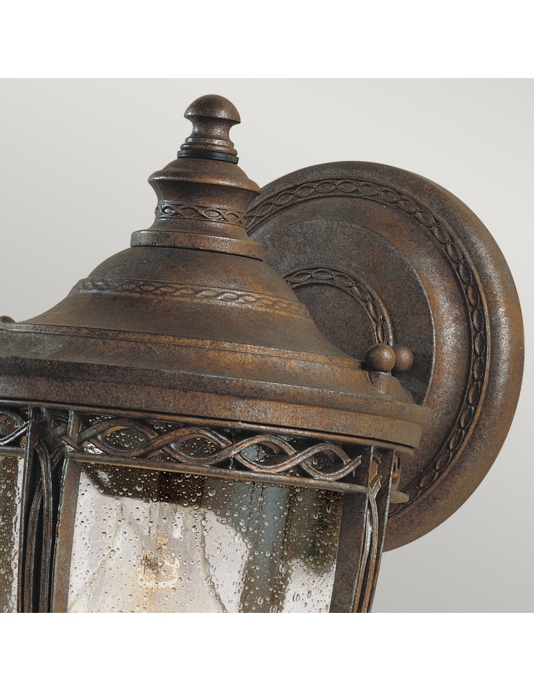 Outdoor wall lamps - Elstead ENGLISH BRIDLE Wall lamp E27 1x60W IP44 Brown FE-EB2-S-BRB - product kolory-swiatla.pl 2