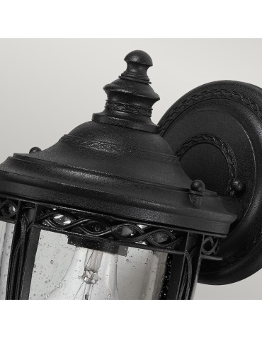 Elstead ENGLISH BRIDLE Kinkiet E27 1x60W IP44 Czarny FE-EB2-S-BLK - produkt 2