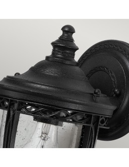 Elstead ENGLISH BRIDLE Kinkiet E27 1x60W IP44 Czarny FE-EB2-S-BLK - produkt 2