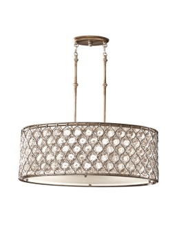 Elstead Lighting Feiss Pendant LUCIA OVAL 3x100W E27 FE/LUCIA/P/A