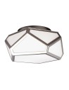 Elstead DIAMOND Plafon E27 2x60W Nickel FE-DIAMOND-F