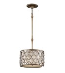 Pendant lamps with lampshade - Elstead Lighting Feiss Pendant LUCIA 1x100W E27 FE/LUCIA/P/C - product 1