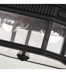 Outdoor ceiling lamps - Elstead COTSWOLD LANE Plafond E27 2x60W IP44 Black FE-COTSLN-F-BK - product 4