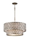 Elstead Lighting Feiss Pendant LUCIA 6x60W E27 FE/LUCIA/P/E 2TR