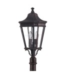 Standing garden lamps - Elstead COTSWOLD LANE Outdoor Standing E14 2x60W IP44 Brown FE-COTSLN4-M-GB - product 2