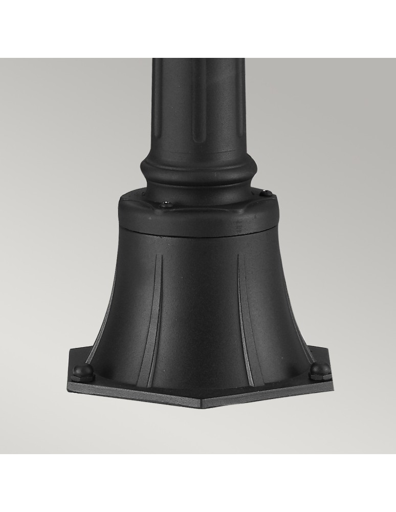 Standing garden lamps - Elstead COTSWOLD LANE Outdoor Standing E14 2x60W IP44 Black FE-COTSLN4-M-BK - product kolory-swiatla.pl 3