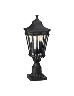 Elstead COTSWOLD LANE Outdoor Standing E14 2x60W IP44 Black FE-COTSLN3-M-BK