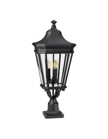 Elstead COTSWOLD LANE Stojąca Zewnętrzna E14 3x60W IP44 Czarny FE-COTSLN3-L-BK - produkt 2