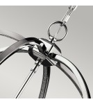 Hampton style pendant lamps - Elstead CORINNE Pendant E14 6x60W Nickel FE-CORINNE-6P-L - product 3