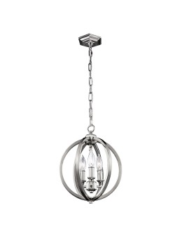 Elstead CORINNE Wisząca E14 3x60W Nikiel FE-CORINNE-3P-S