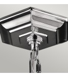 Hampton style pendant lamps - Elstead CORINNE Pendant E14 3x60W Nickel FE-CORINNE-3P-S - product 2