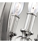 Hampton style pendant lamps - Elstead CORINNE Pendant E14 3x60W Nickel FE-CORINNE-3P-S - product 6