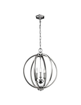 Elstead CORINNE Pendant E14 3x60W Nickel FE-CORINNE-3P-M