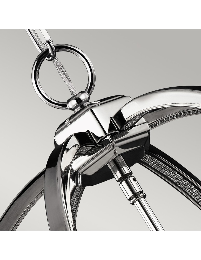 Hampton style pendant lamps - Elstead CORINNE Pendant E14 3x60W Nickel FE-CORINNE-3P-M - product kolory-swiatla.pl 3