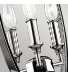 Hampton style pendant lamps - Elstead CORINNE Pendant E14 3x60W Nickel FE-CORINNE-3P-M - product 5