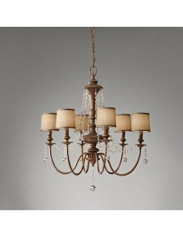 Elstead CLARISSA Chandelier E14 6x60W Gold FE-CLARISSA6 - product 2