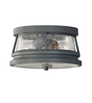 Outdoor ceiling lamps - Elstead CHELSEA HARBOR Plafond E27 2x60W IP44 Graphite FE-CHELSEAHBR-F - product 1