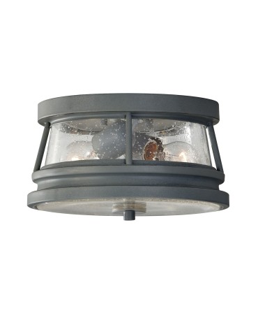 Elstead CHELSEA HARBOR Plafond E27 2x60W IP44 Graphite FE-CHELSEAHBR-F