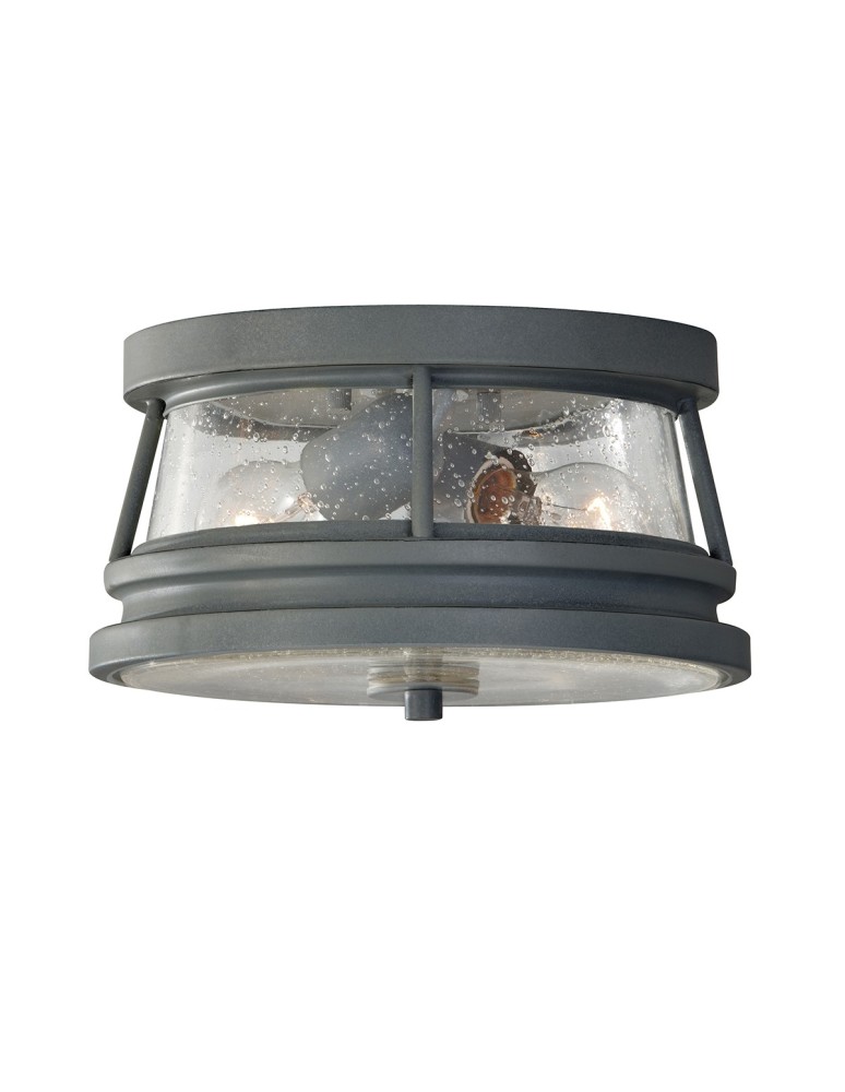 Outdoor ceiling lamps - Elstead CHELSEA HARBOR Plafond E27 2x60W IP44 Graphite FE-CHELSEAHBR-F - product kolory-swiatla.pl 1