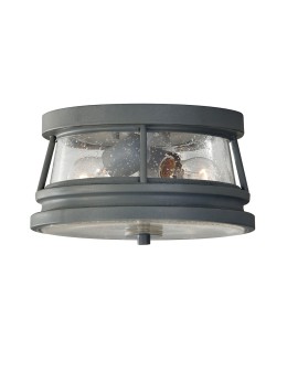 Elstead CHELSEA HARBOR Plafond E27 2x60W IP44 Graphite FE-CHELSEAHBR-F