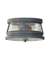 Elstead CHELSEA HARBOR Plafon E27 2x60W IP44 Grafitowy FE-CHELSEAHBR-F