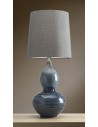 LUIS COLLECTION LAPIS GOURD 1x60W E27 LAPIS GOURD/TL Table Lamp.
