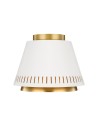 Elstead CARTER Plafond E27 1x60W White FE-CARTER-F-MW