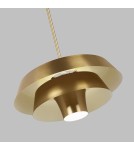 Pendant lamps - Elstead BRISBIN Pendant E27 1x60W Brass FE-BRISBIN-BB - product 2