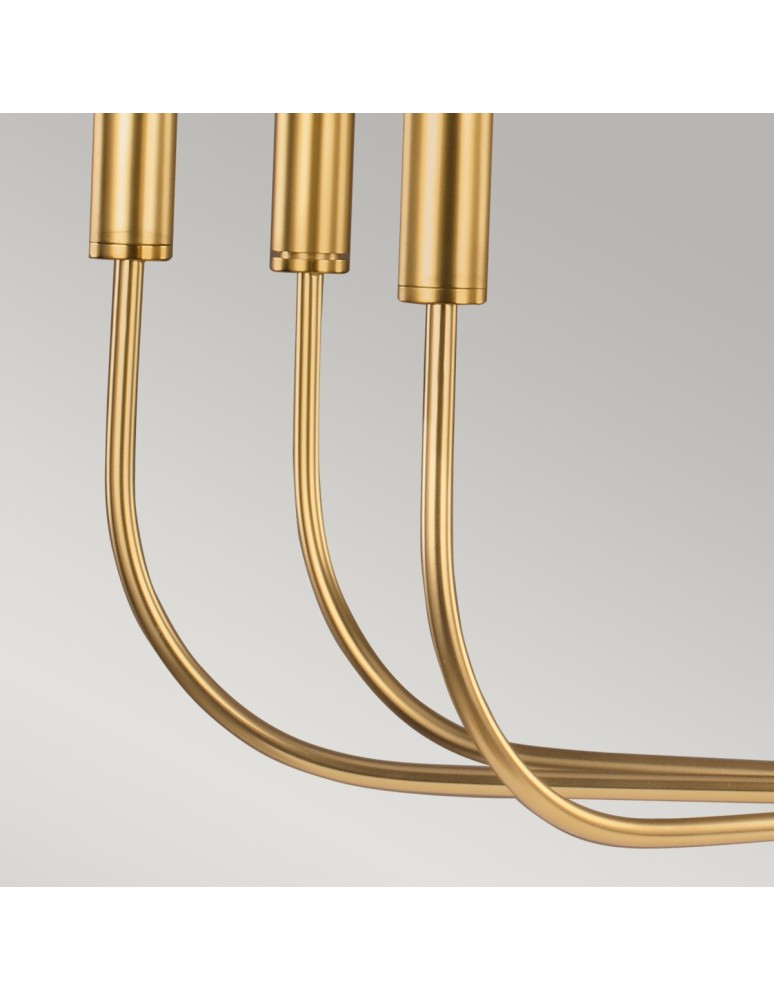 Chandelier chandeliers - Elstead BRIANNA Chandelier E14 9x60W Brass FE-BRIANNA9-BB - product kolory-swiatla.pl 7