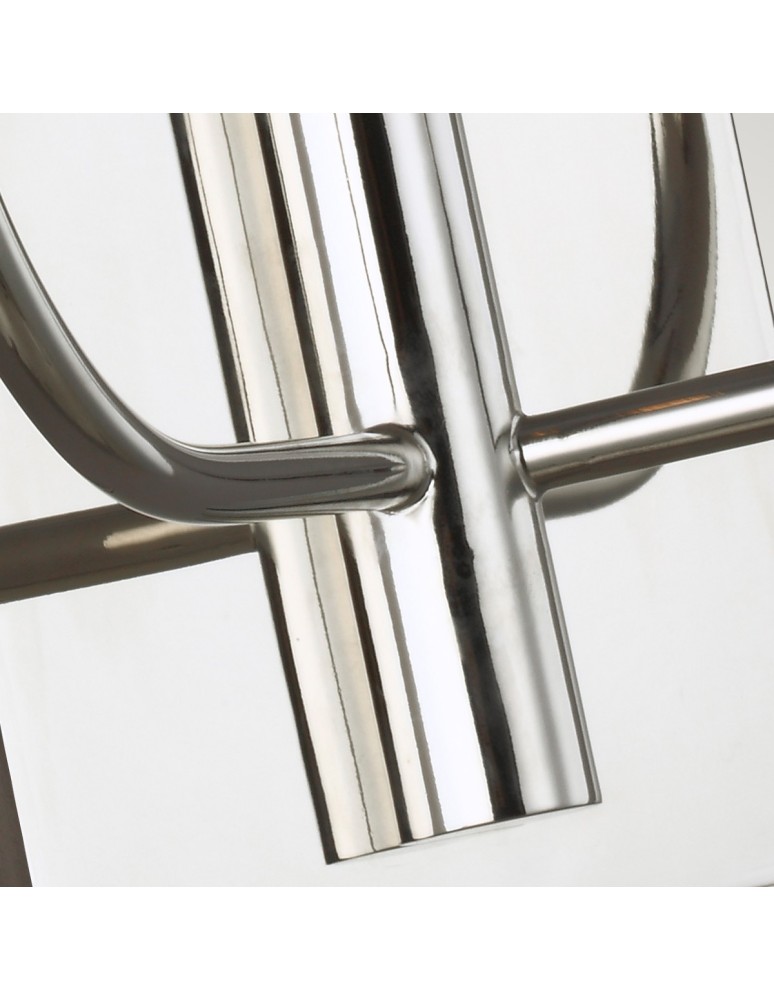 Wall lamps with lampshade - Elstead BRIANNA Wall lamp E14 2x60W Nickel FE-BRIANNA2-PN - product kolory-swiatla.pl 3