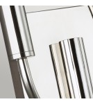 Wall lamps with lampshade - Elstead BRIANNA Wall lamp E14 2x60W Nickel FE-BRIANNA2-PN - product 5