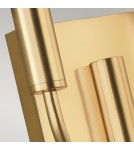 Wall lamps with lampshade - Elstead BRIANNA Wall lamp E14 2x60W Brass FE-BRIANNA2-BB - product 3