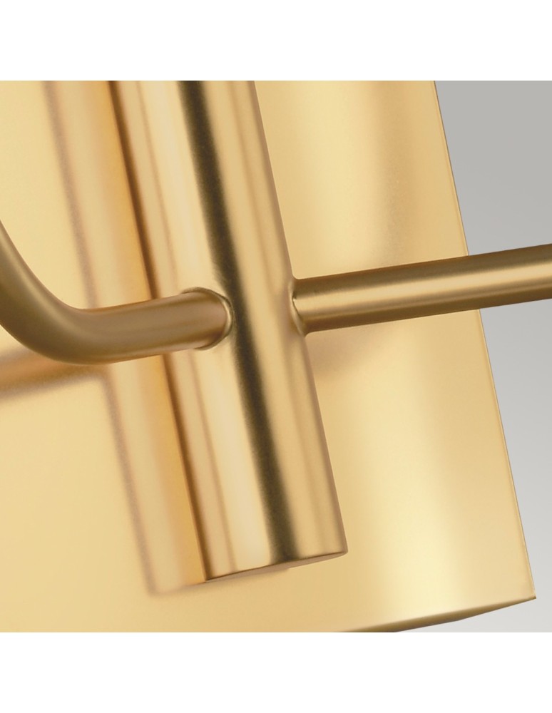 Wall lamps with lampshade - Elstead BRIANNA Wall lamp E14 2x60W Brass FE-BRIANNA2-BB - product kolory-swiatla.pl 5