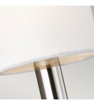 Wall lamps with lampshade - Elstead BRIANNA Wall lamp E14 1x60W Nickel FE-BRIANNA1-PN - product 3