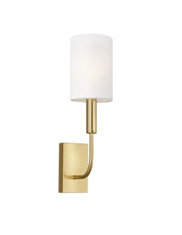 Elstead BRIANNA Wall lamp E14 1x60W Brass FE-BRIANNA1-BB