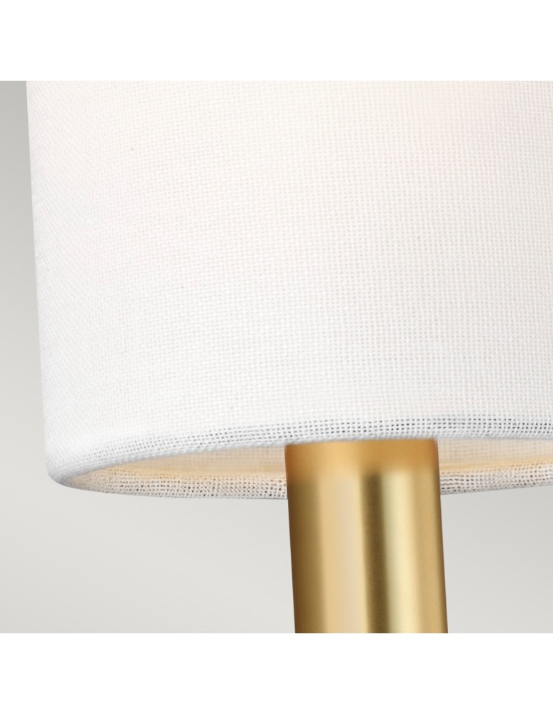 Wall lamps with lampshade - Elstead BRIANNA Wall lamp E14 1x60W Brass FE-BRIANNA1-BB - product kolory-swiatla.pl 3