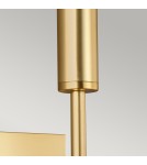 Wall lamps with lampshade - Elstead BRIANNA Wall lamp E14 1x60W Brass FE-BRIANNA1-BB - product 4