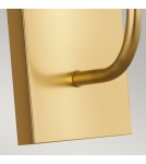Wall lamps with lampshade - Elstead BRIANNA Wall lamp E14 1x60W Brass FE-BRIANNA1-BB - product 5