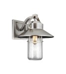 Outdoor wall lamps - Elstead BOYNTON Wall lamp E27 1x60W IP44 Graphite FE-BOYNTON2-L - product 1