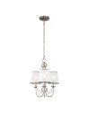 Elstead AVELINE Chandelier E14 3x60W Steel FE-AVELINE3